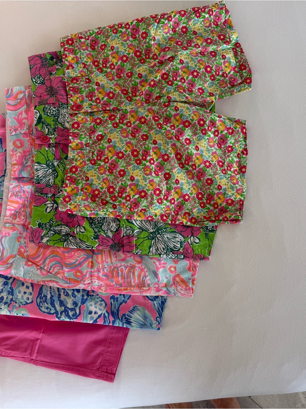 Lilly Pulitzer - Collection of 5 different pairs of Bermuda Shorts. Size 16